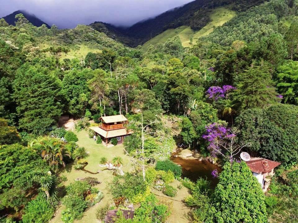 Espirito Das Aguas Chales Lumiar Buitenkant foto